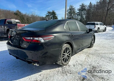 2022 Toyota Camry Se из США, поврежденный, VIN 4T1G11AK7NU636525
